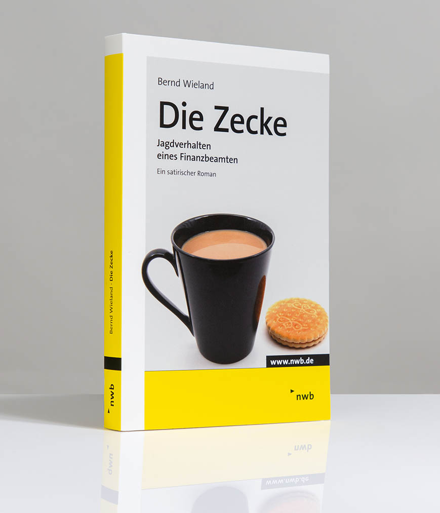 Das Buch "Die Zecke" von dem Schriftsteller Bernd Wieland